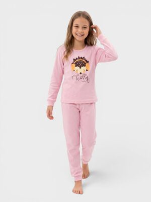 Nina Club Winter Hedgehog – Παιδική Βαμβακερή Πιτζάμα 100% Cotton
