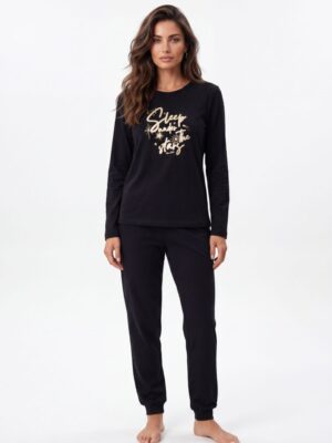 Nina Club Sleep Under The Stars – Γυναικεία Βαμβακερή Πιτζάμα 100% Cotton