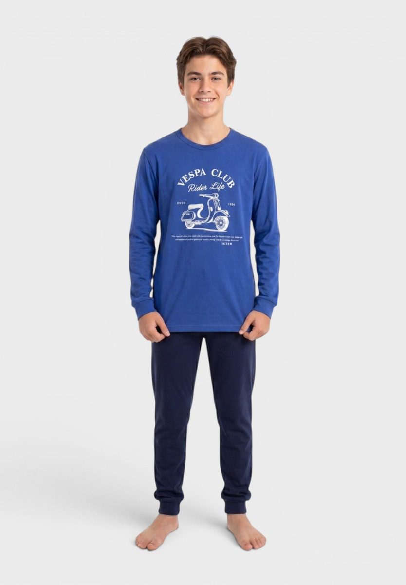 700_1 Nina Club Vespa Ride – Εφηβική Βαμβακερή Πιτζάμα 100% Cotton - Image 2