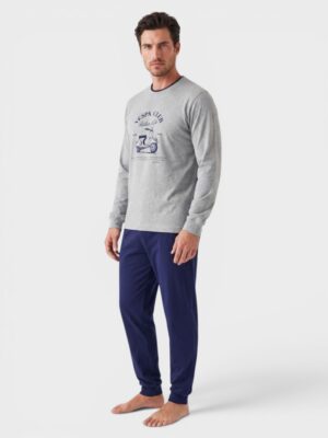 Nina Club Vespa Rider – Ανδρική Βαμβακερή Πιτζάμα 100% Cotton