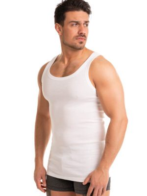 Φανέλα ανδρική τιράντα Giorgio White