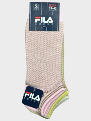 FILA Γυναικεία Σοσόνια Ice Cream Pink/Yellow/Ecru