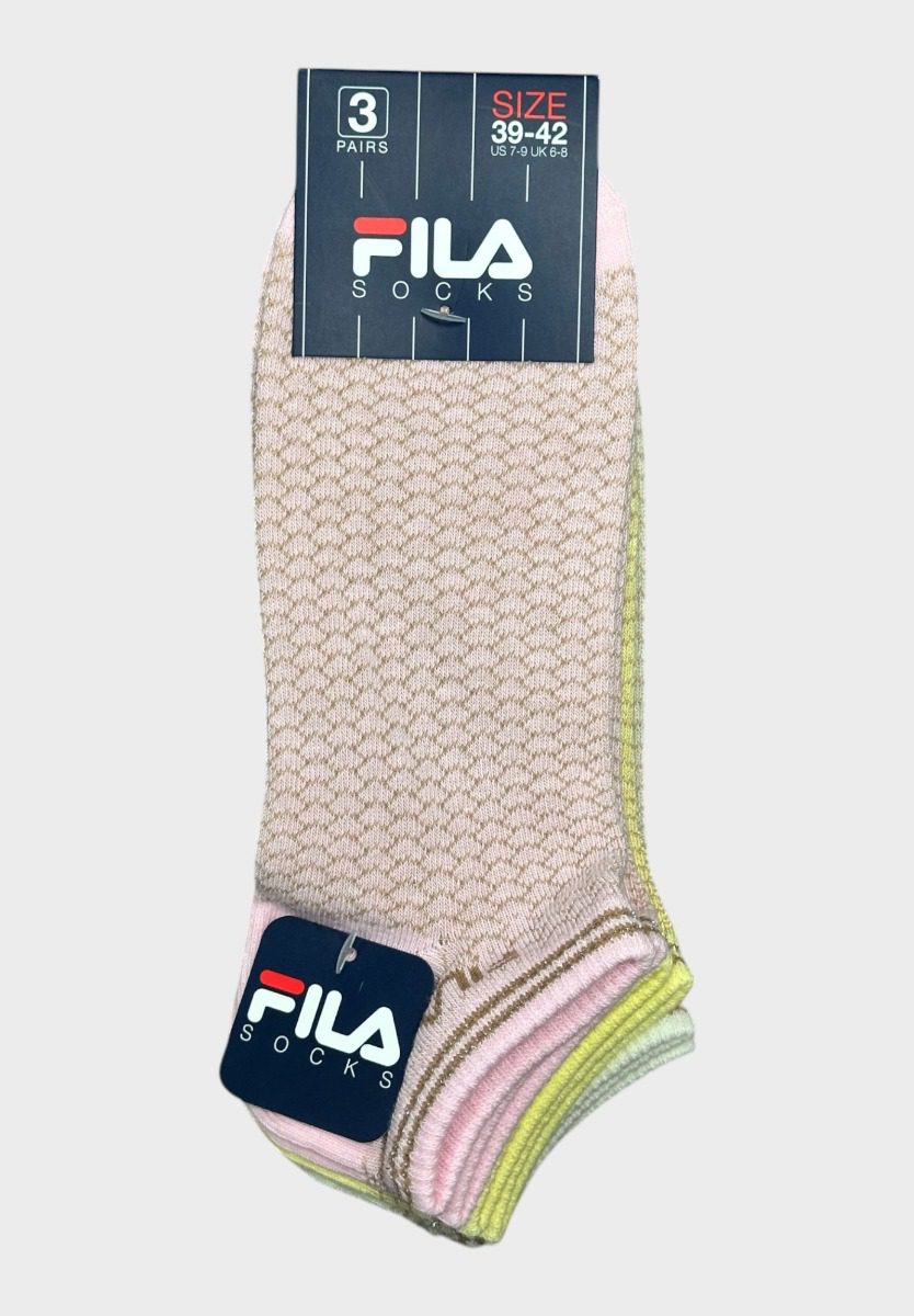 img_2357 FILA Γυναικεία Σοσόνια Ice Cream Pink/Yellow/Ecru - Image 1