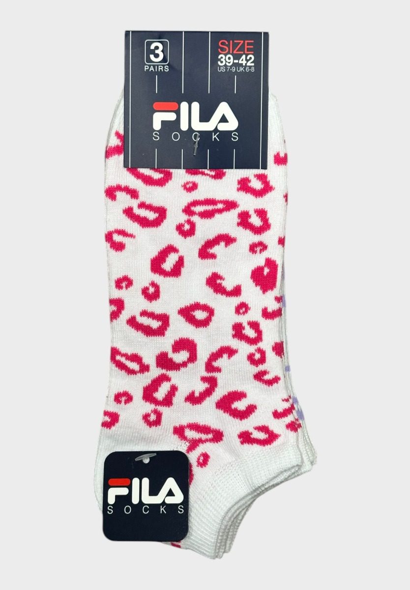 img_2358 FILA Γυναικεία Σοσόνια Invisible Animal Print White - Image 1