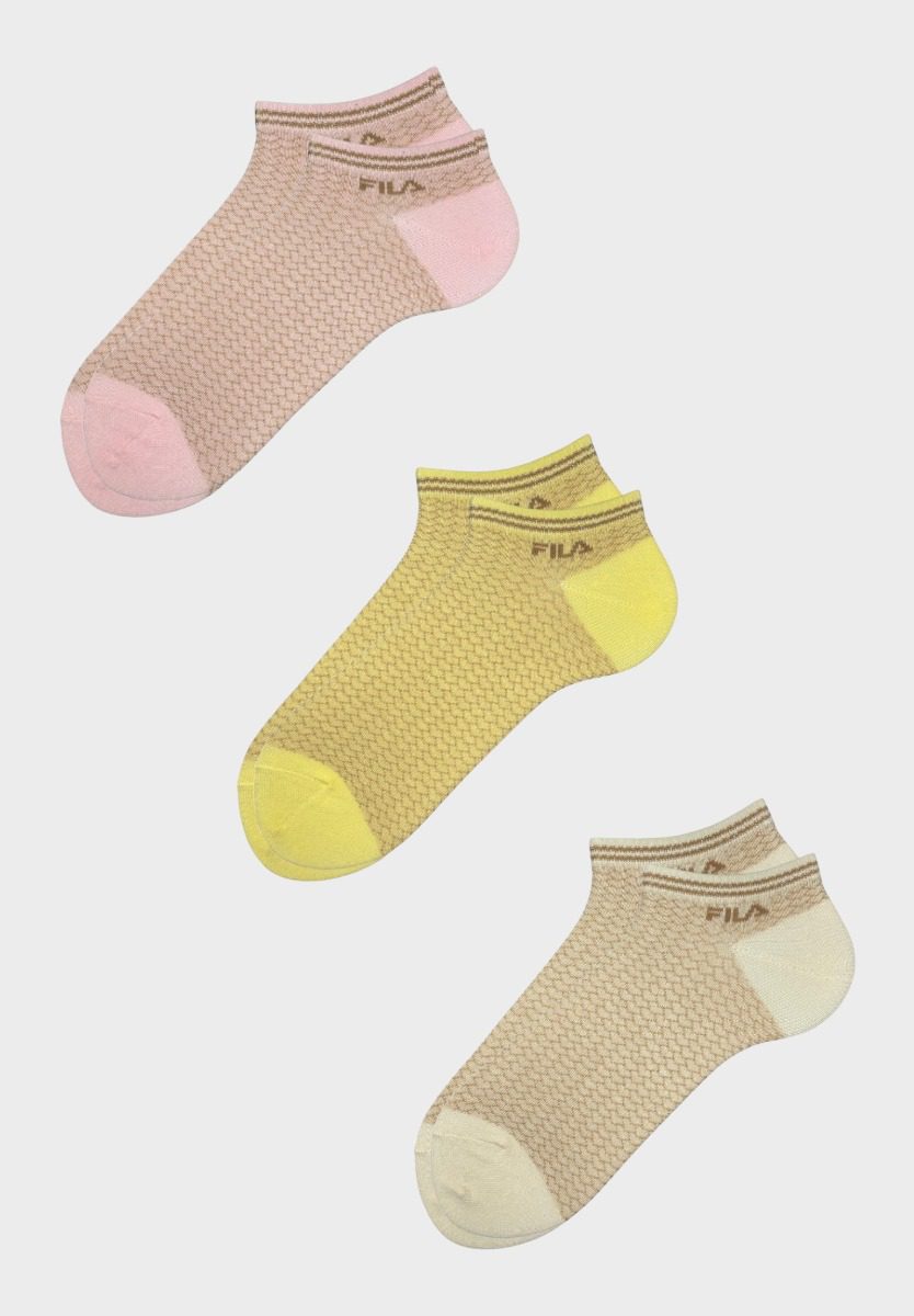 img_2378_2_ FILA Γυναικεία Σοσόνια Ice Cream Pink/Yellow/Ecru - Image 2