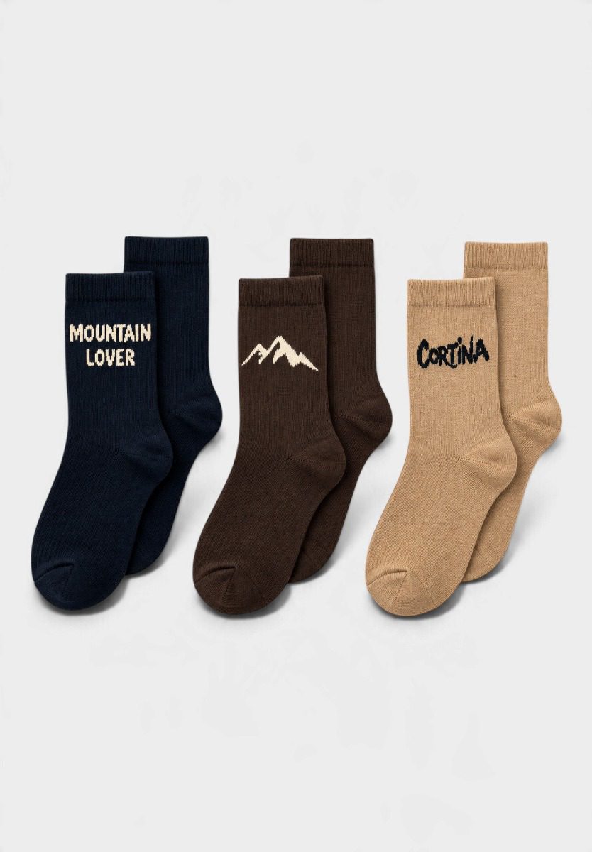 f5521_4_ FILA Mountain Lover – Ανδρικές Αθλητικές Κάλτσες 3 Ζευγάρια - Image 4